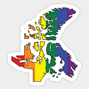 Nunavut Pride! Sticker